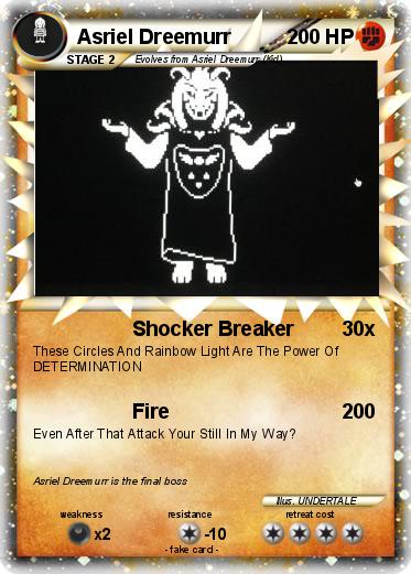 Pokemon Asriel Dreemurr