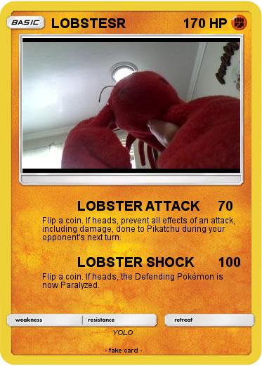 Pokemon LOBSTESR