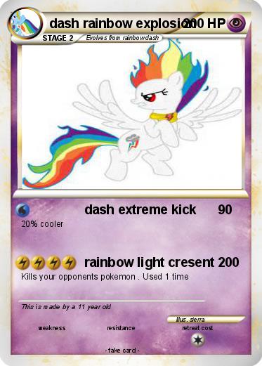 Pokemon dash rainbow explosion