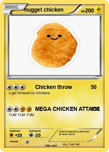 Pokemon nugget chicken