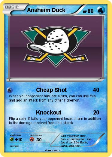 Pokemon Anaheim Duck