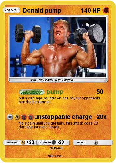 Pokemon Donald pump