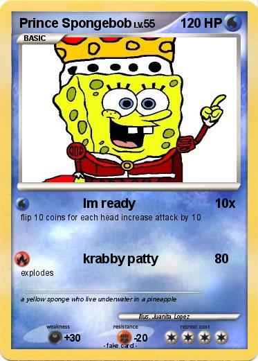 Pokemon Prince Spongebob