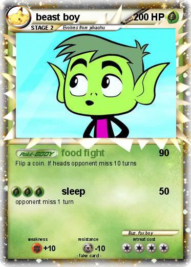 Pokemon beast boy