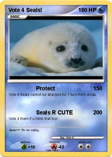 Pokemon Vote 4 Seals!