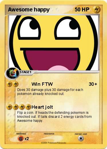 Pokemon Awesome happy