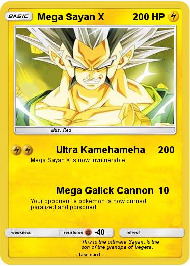 Pokemon Mega Sayan X