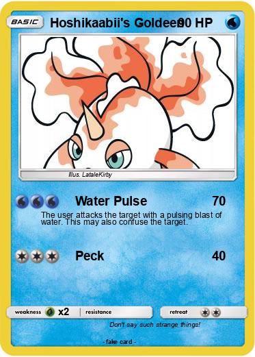Pokemon Hoshikaabii's Goldeen