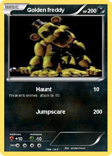 Pokemon Golden freddy