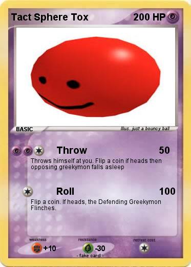 Pokemon Tact Sphere Tox