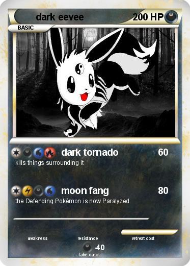 Pokemon dark eevee