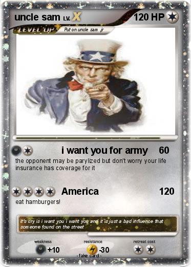 Pokemon uncle sam