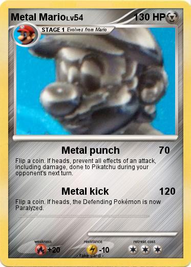 Pokemon Metal Mario
