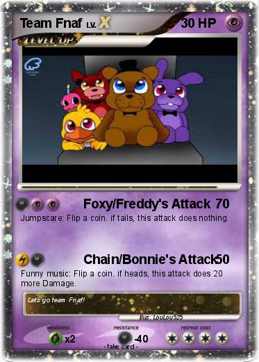 Pokemon Team Fnaf