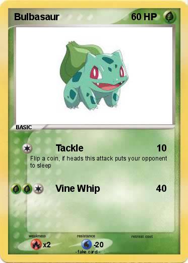 Pokemon Bulbasaur