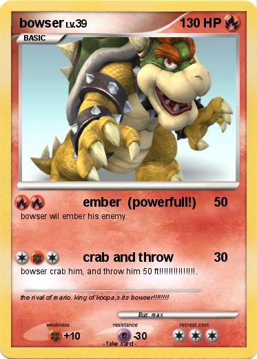 Pokemon bowser