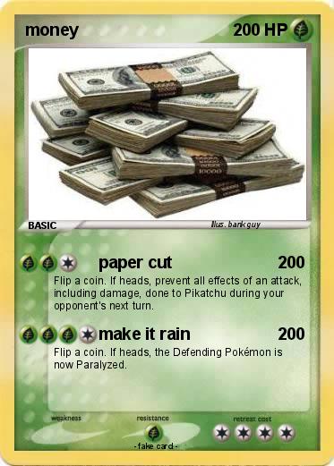 Pokemon money