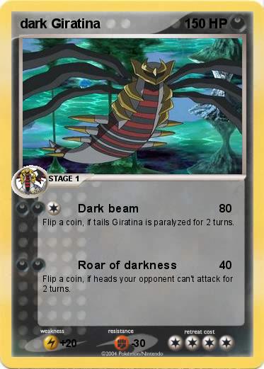 Pokemon dark Giratina