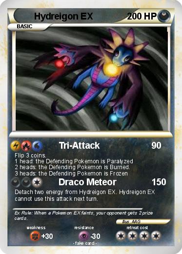 Pokemon Hydreigon EX