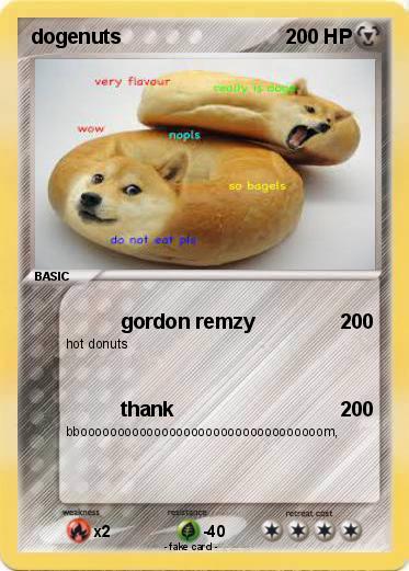 Pokemon dogenuts