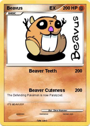 Pokemon Beavus                      EX