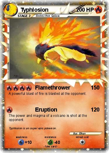 Pokemon Typhlosion