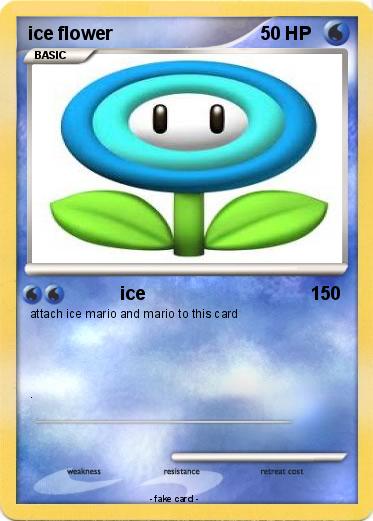Pokemon ice flower