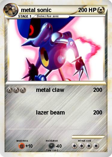 Pokemon metal sonic