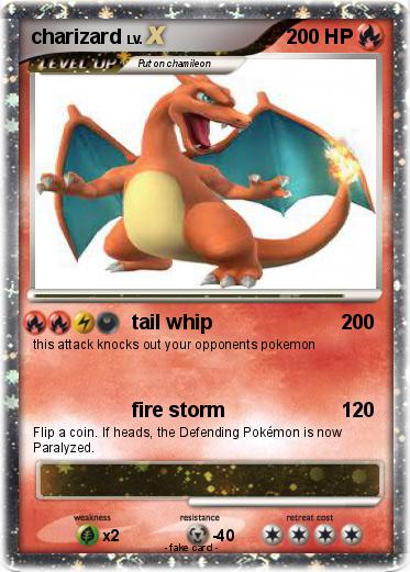 Pokemon charizard