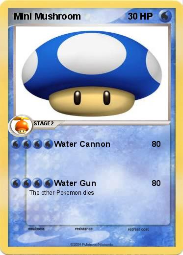 Pokemon Mini Mushroom
