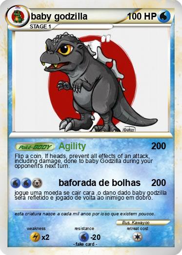Pokemon baby godzilla