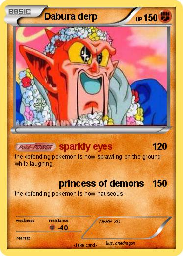 Pokemon Dabura derp