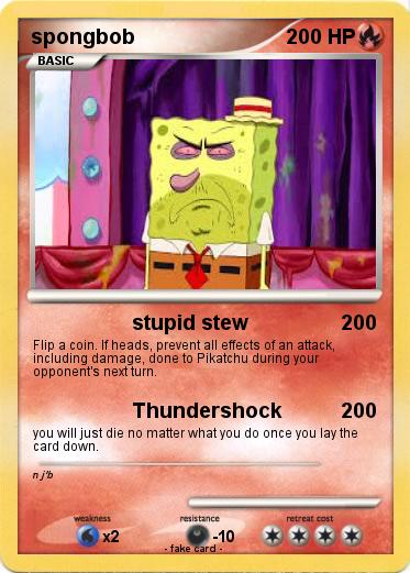 Pokemon spongbob