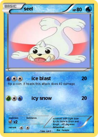 Pokemon seel