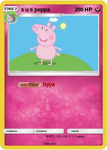 Pokemon s u s peppa