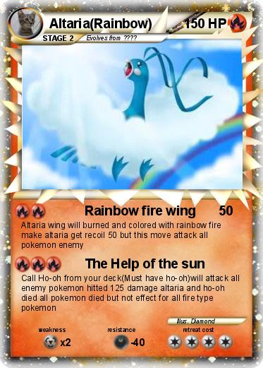 Pokemon Altaria(Rainbow)