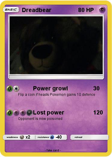 Pokemon Dreadbear