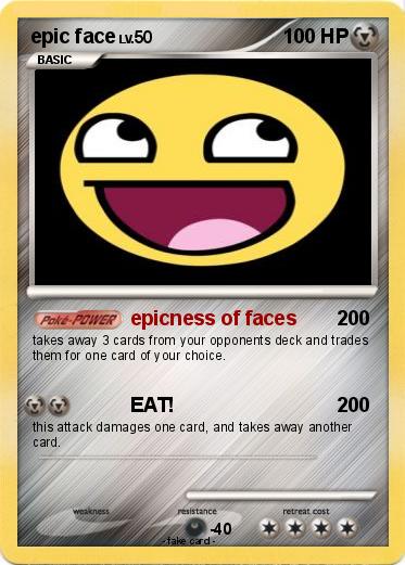 Pokemon epic face