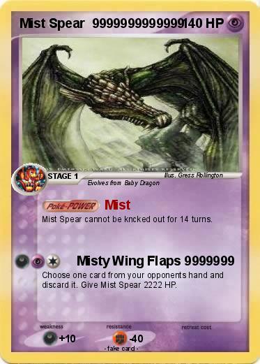 Pokemon Mist Spear  9999999999999