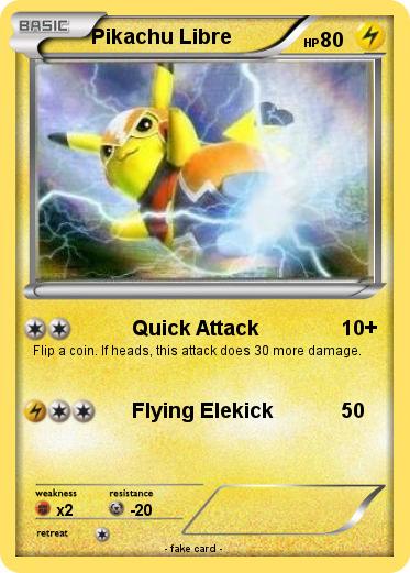 Pokemon Pikachu Libre