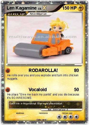 Pokemon Len Kagamine