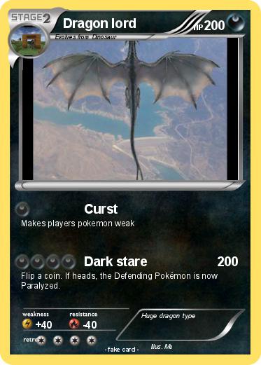 Pokemon Dragon lord