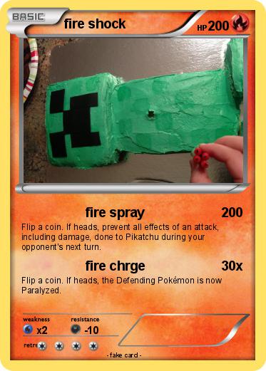 Pokemon fire shock