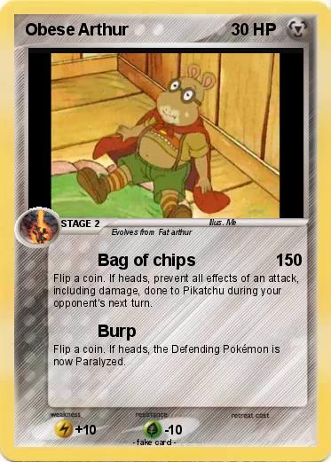 Pokemon Obese Arthur