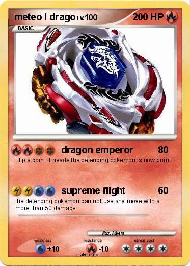 Pokemon meteo l drago