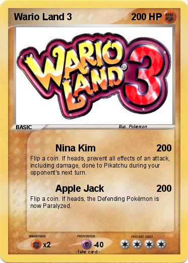 Pokemon Wario Land 3
