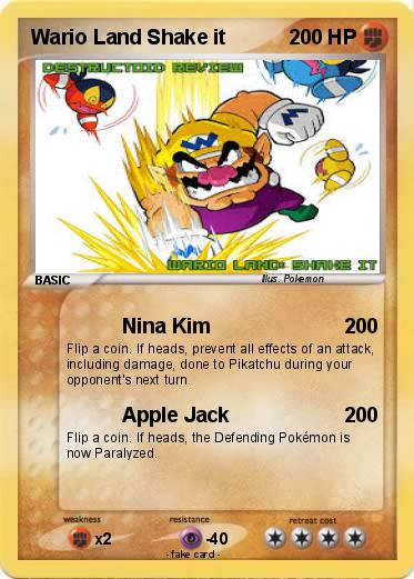 Pokemon Wario Land Shake it
