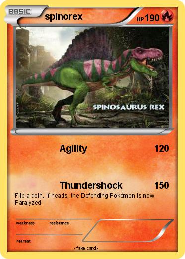 Pokemon spinorex