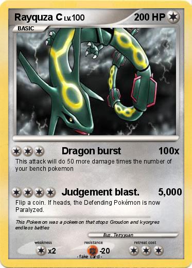 Pokemon Rayquza C