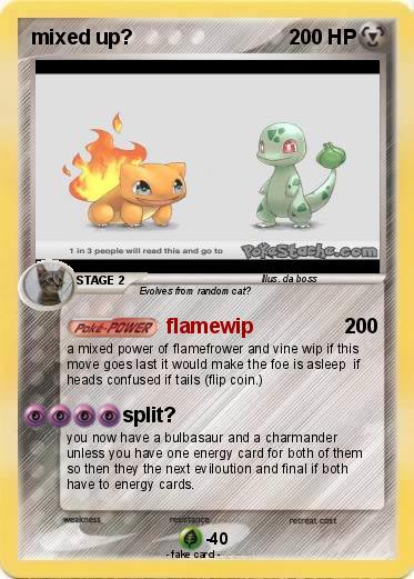 Pokemon mixed up?